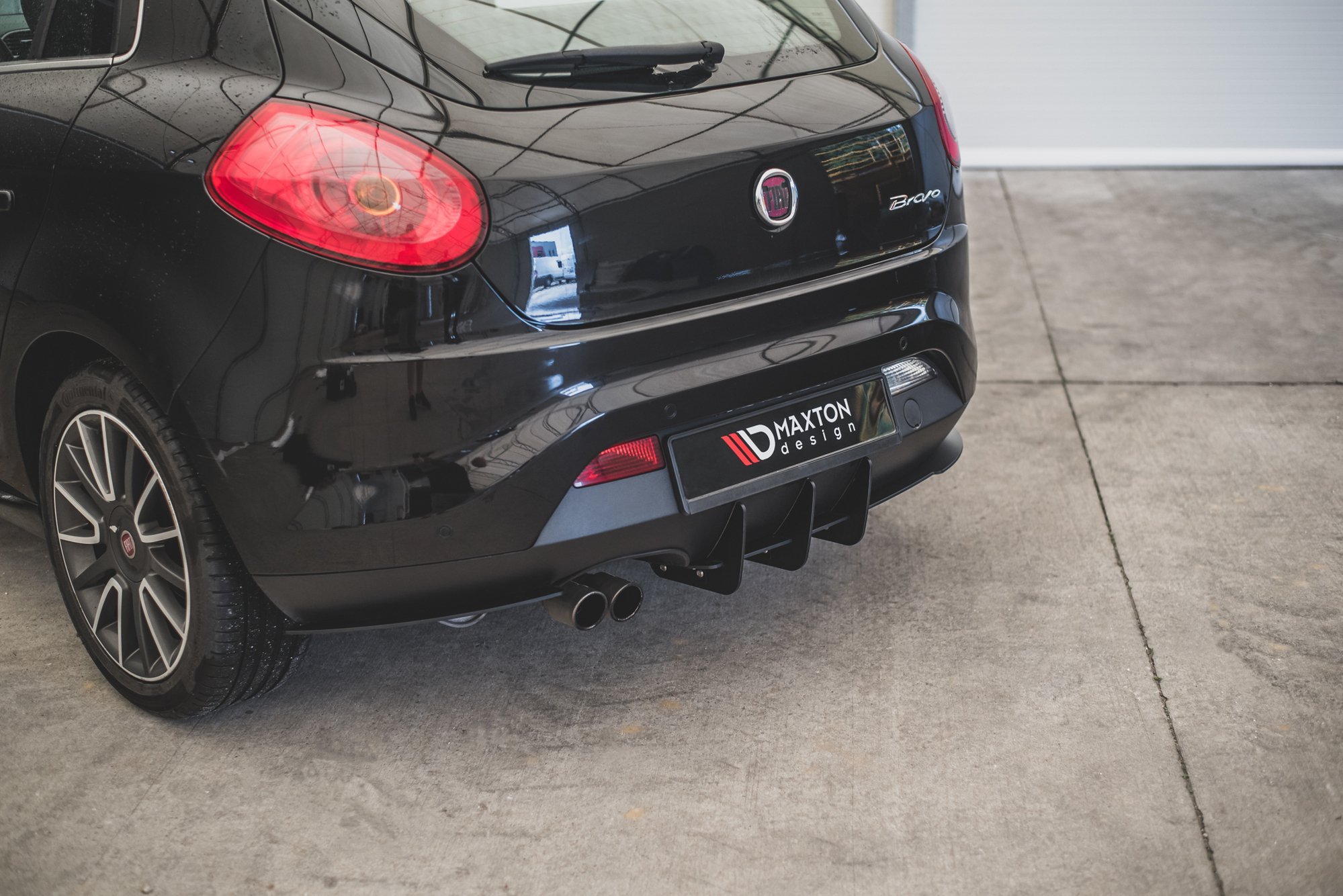 Rear Diffuser Fiat Bravo Sport MK2 (2007-2014) - 3