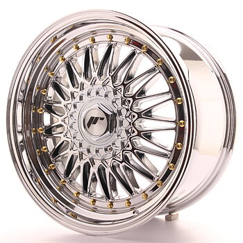 JAPAN RACING JR9 18X9 ET20-40 BLANK CHROME