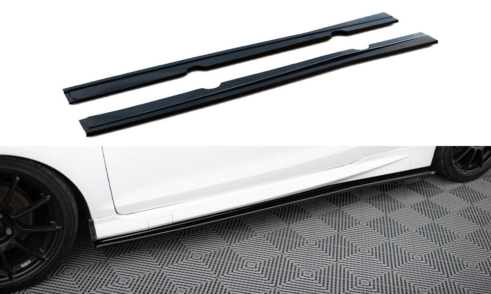 Side Skirts Diffusers Ford Fiesta Mk7 Facelift ST / Zetec S