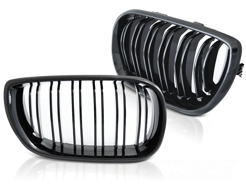 GRILL SPORT BLANK SVART TILL BMWE46 2001-2005 S/T