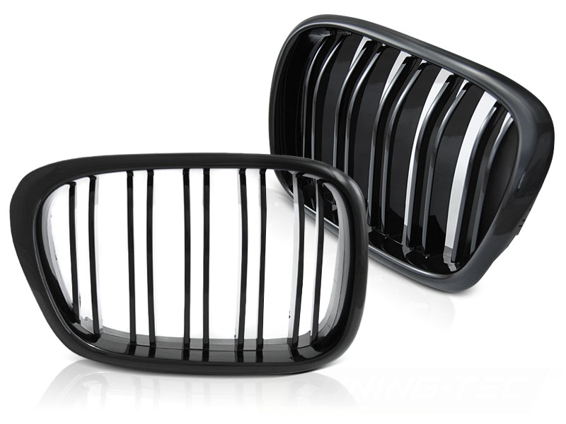 GRILL SPORT BLANK SVART TILL BMW E39 1995-2003