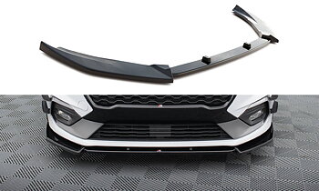 FRONT SPLITTER V.7 SUITABLE FOR FORD FIESTA MK8 ST / ST-LINE – MAXTON DESIGN
