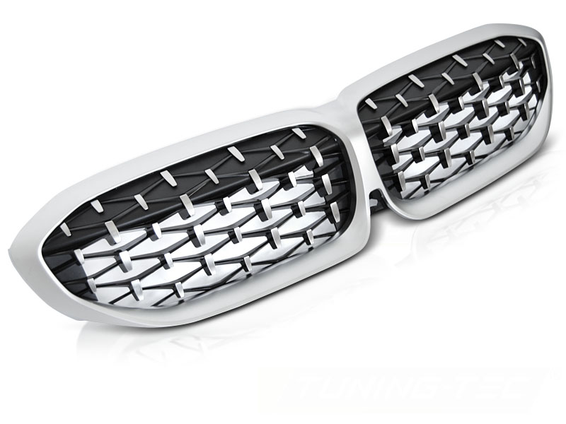 GRILL DIAMOND SILVER TILL BMW G20/G21 2019-2022