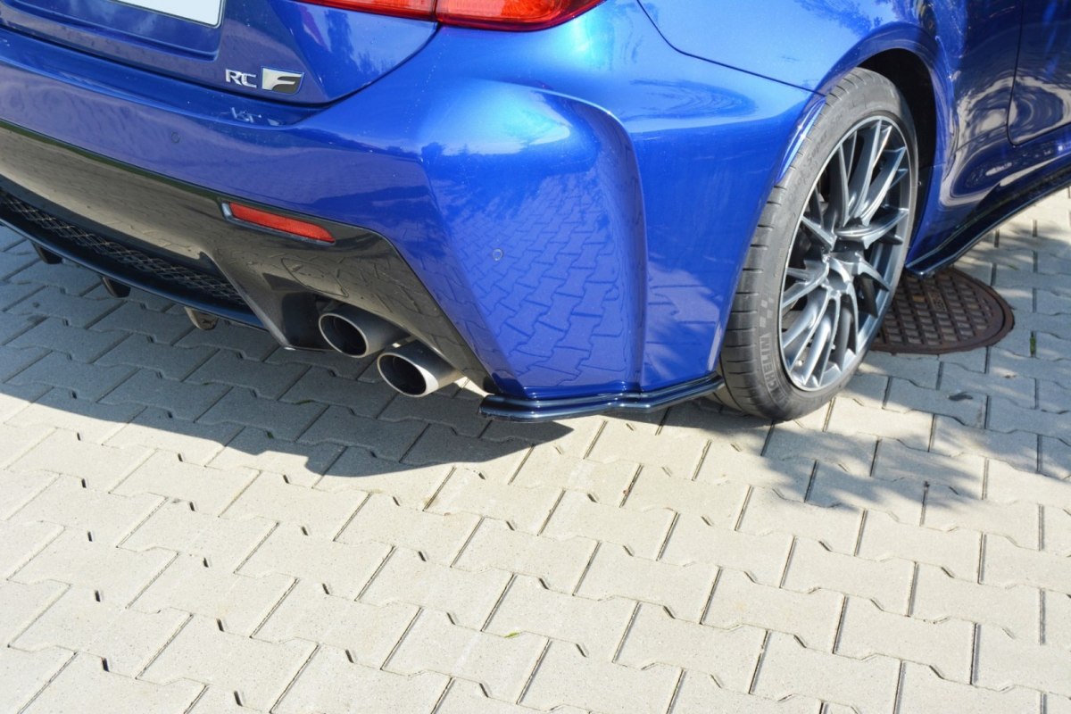 REAR SIDE SPLITTERS LEXUS RC F - 2
