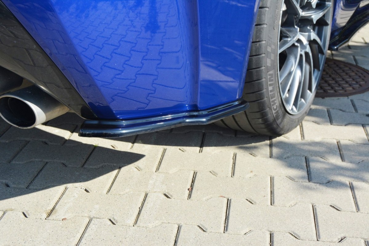 REAR SIDE SPLITTERS LEXUS RC F - 4