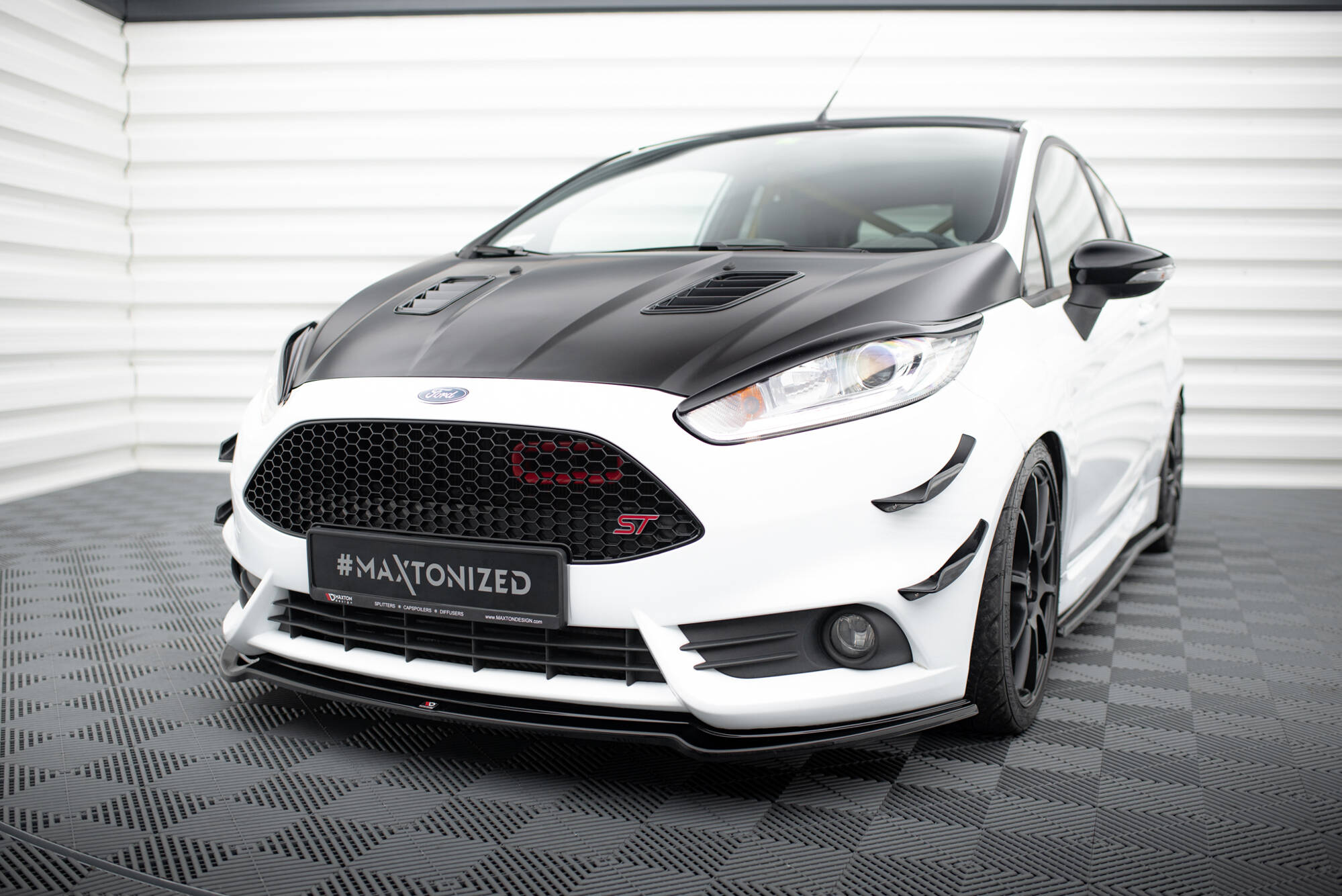 Front Splitter V.3 Fiesta Mk7 ST Facelift - 3