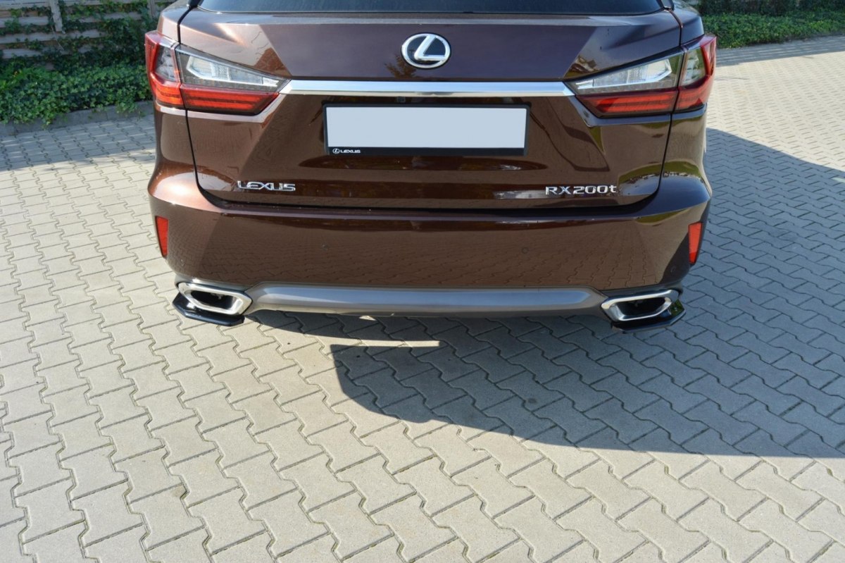 REAR SIDE SPLITTERS LEXUS RX MK4 T - 4