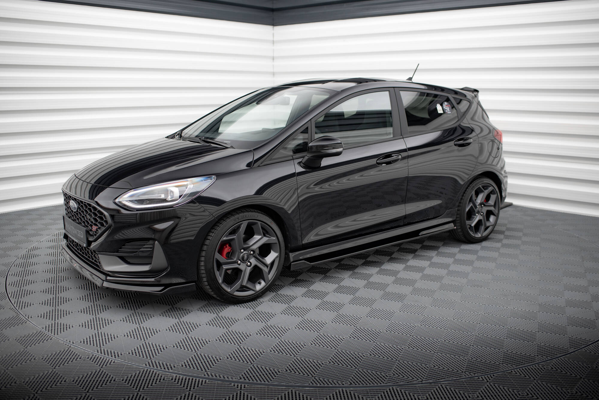 Side Skirts Diffusers V.3 Ford Fiesta Mk8 ST / ST-Line - 2