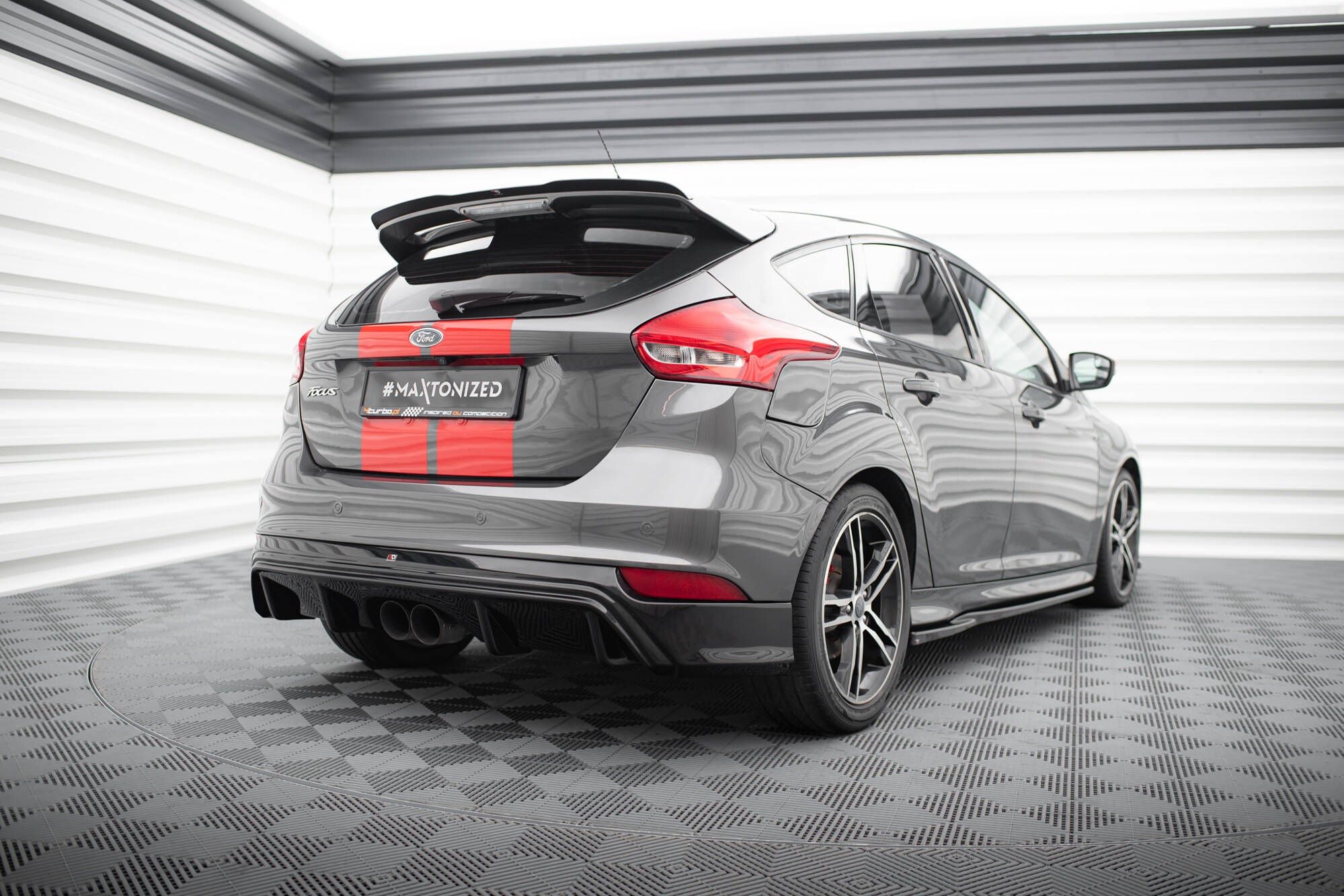 Rear Valance Ford Focus ST Mk3 FL (RS-Look) - 3