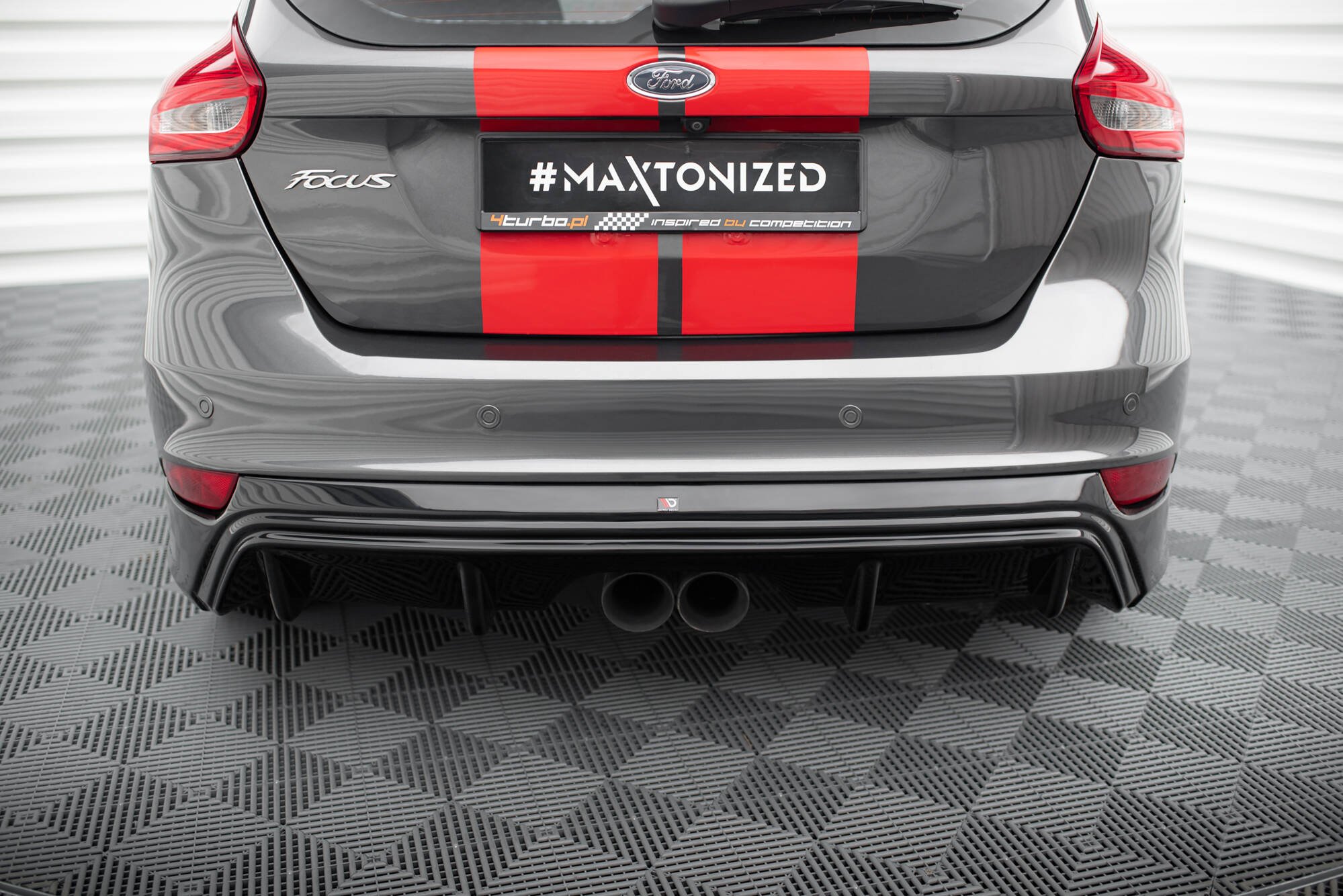 Rear Valance Ford Focus ST Mk3 FL (RS-Look) - 7