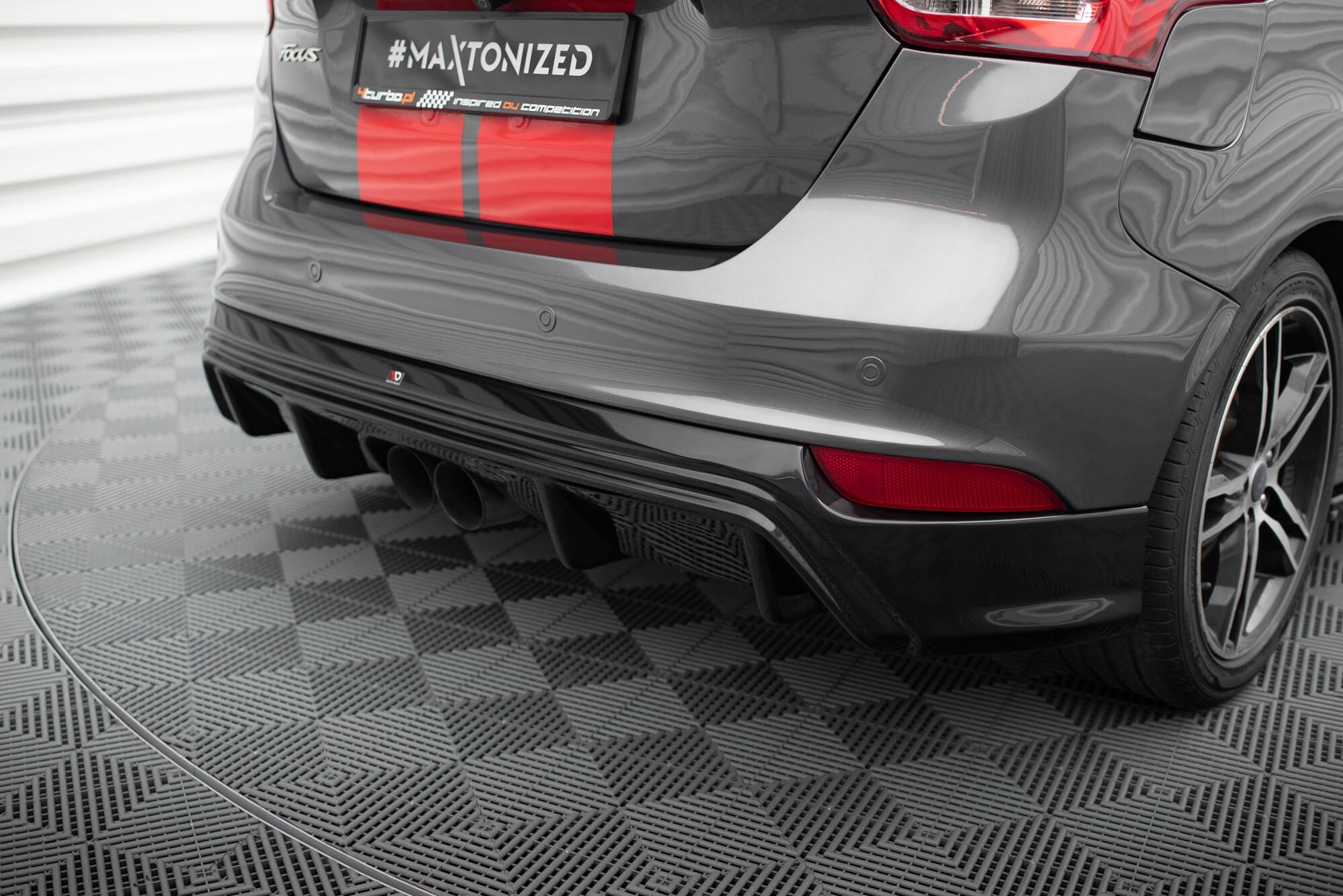 Rear Valance Ford Focus ST Mk3 FL (RS-Look) - 8