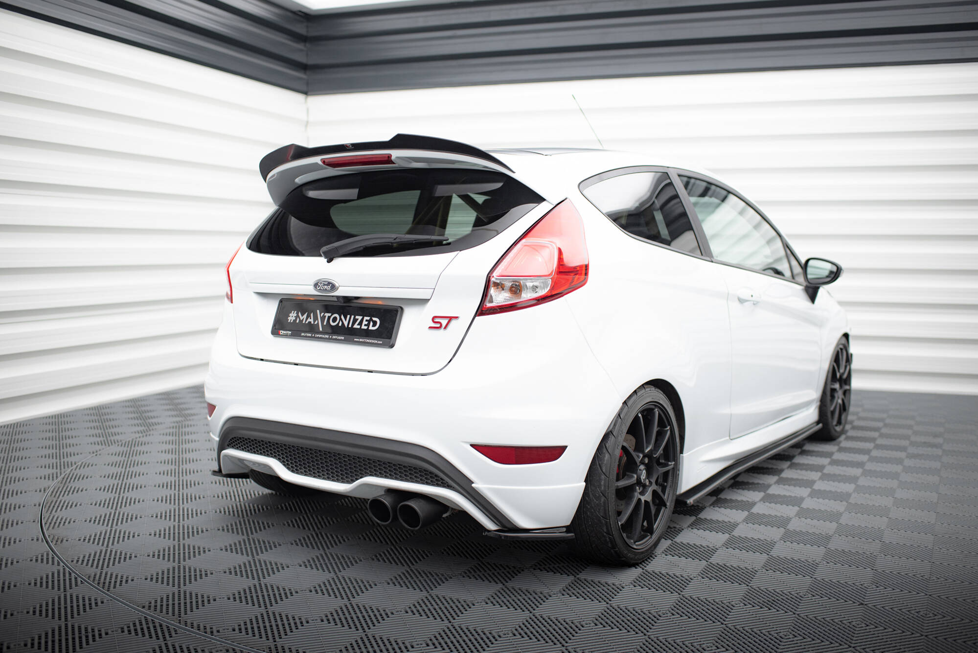 Rear Side Splitters Ford Fiesta ST / ST-Line / Zetec S Mk7 FL - 2