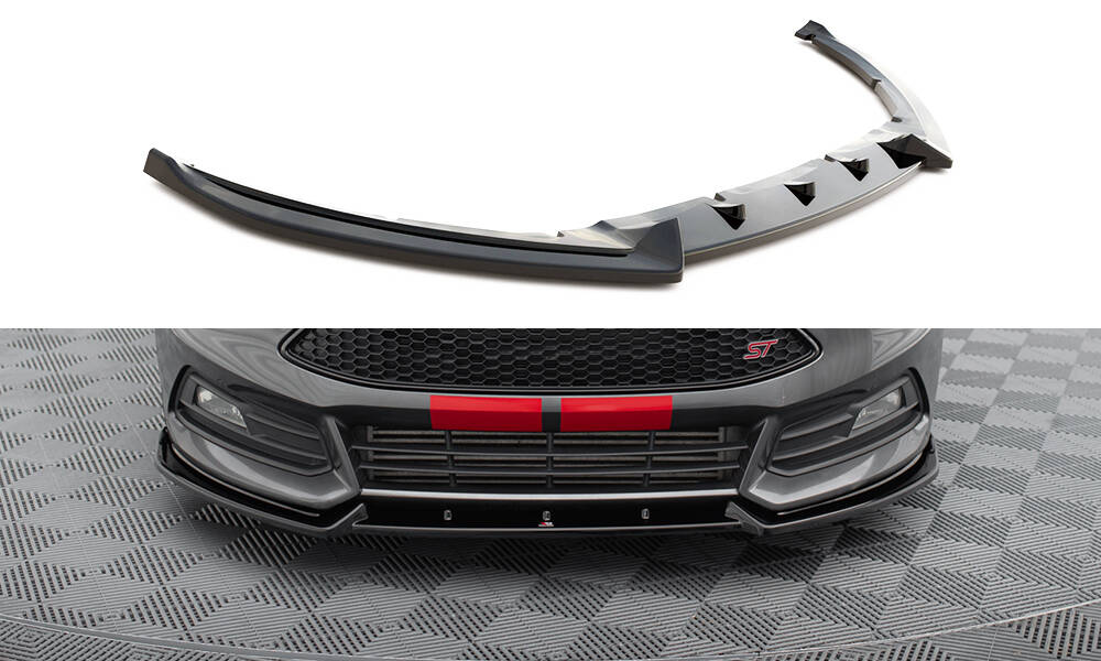Front Splitter V.4 Ford Focus ST Mk3 FL