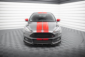 FRONT SPLITTER V.4 SUITABLE FOR FORD FOCUS ST MK3 FACELIFT – MAXTON DESIGN