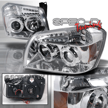 DODGE MAGNUM 05-07 PROJECTOR HEADLIGHTS CLEAR [SR]