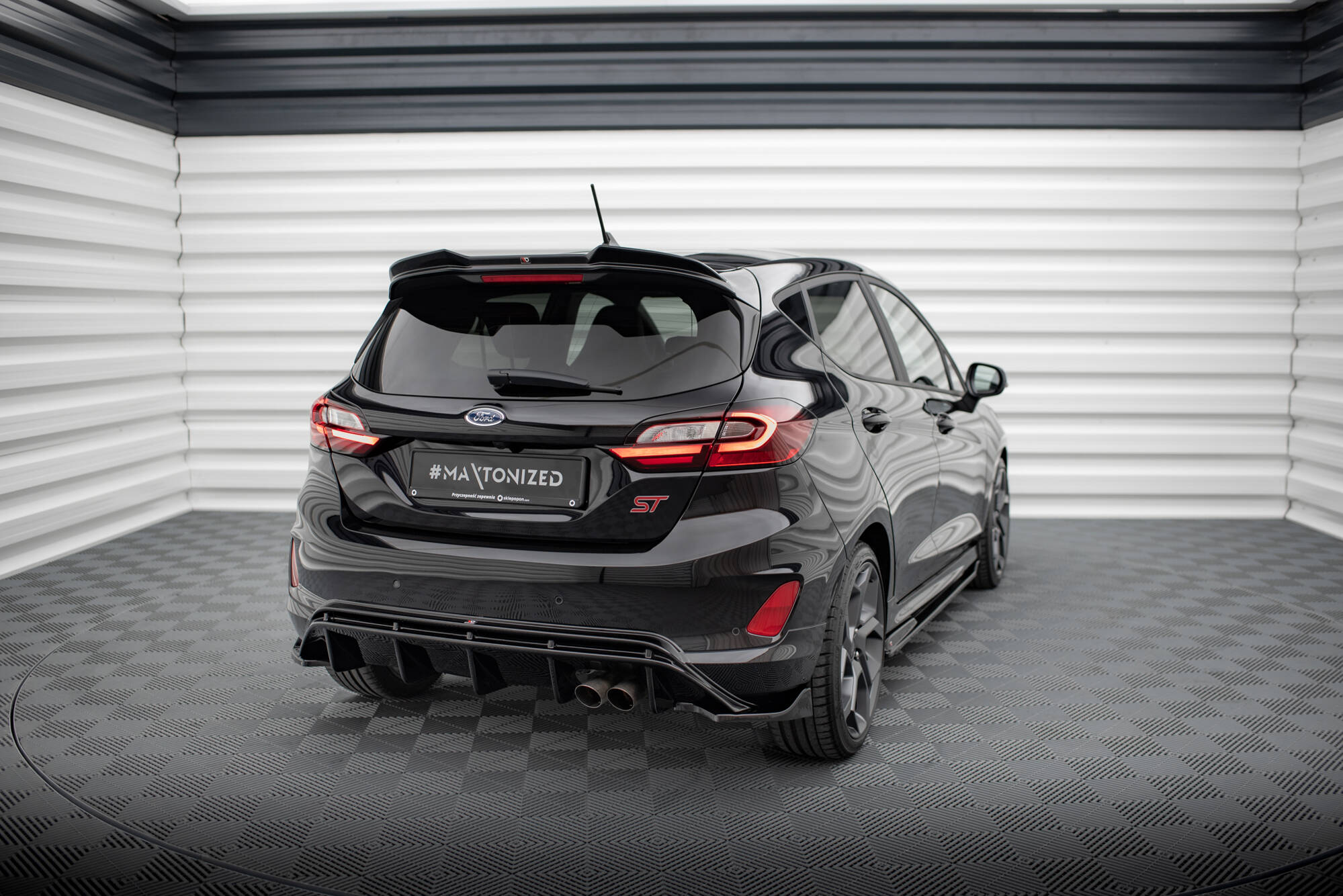 Rear Side Splitters V.2 Ford Fiesta Mk8 ST - 2