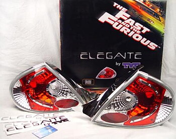 DODGE NEON 00-02 TAILLIGHTS FUTURO [TYC]