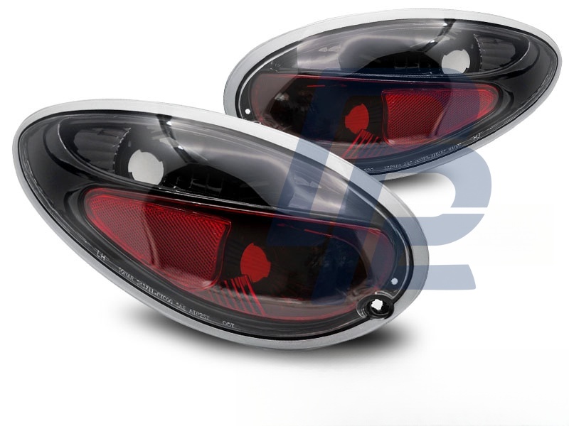 Tail Lights for Chrysler Pt Cruiser 06.2000–2006 Black - 2