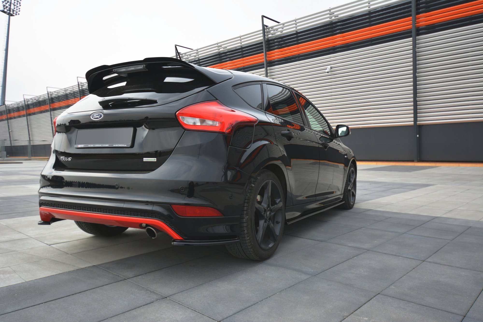 Spoiler CAP Ford Focus St-line MK3 FL (2015-2018) - 4