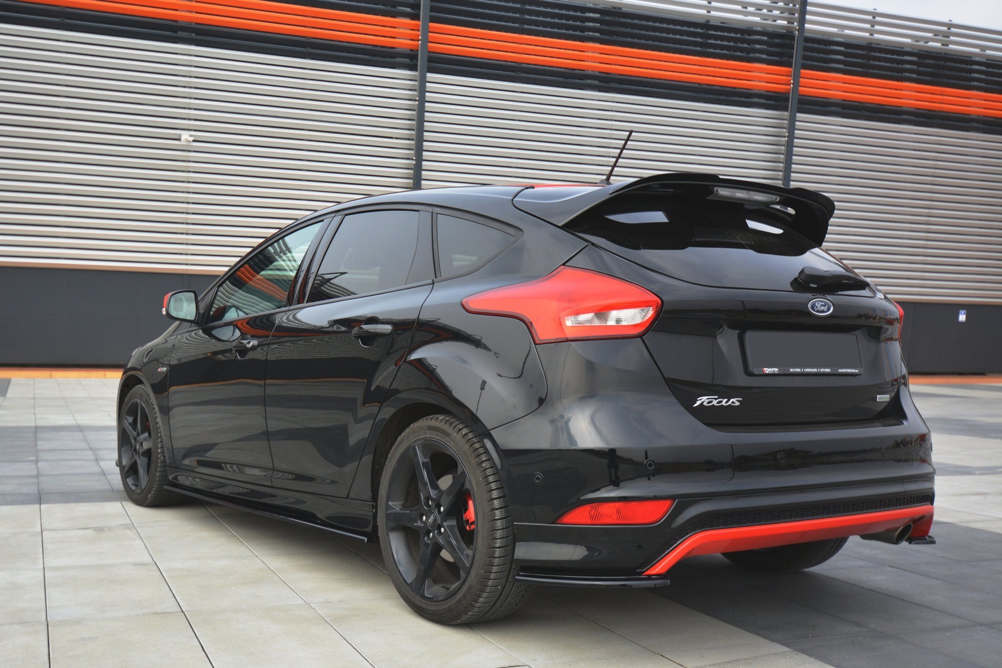 Spoiler CAP Ford Focus St-line MK3 FL (2015-2018) - 2