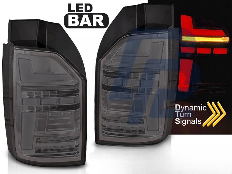 LED Bar Tail Lights Smoked Sequential for VW T6,T6.1 2015–2024 OEM LED - 5