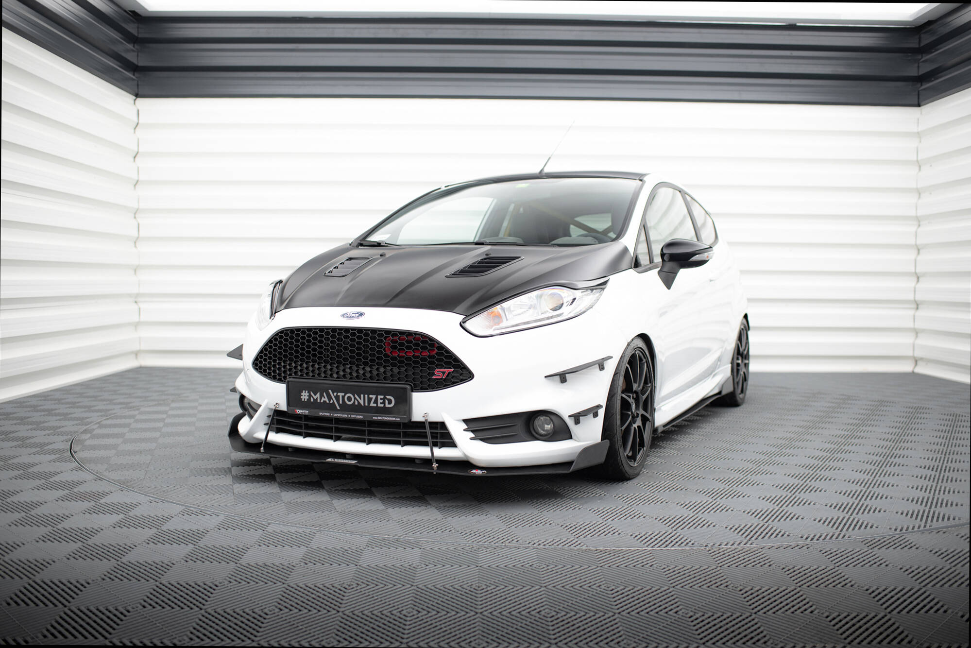 Front Racing Splitter V.2 Fiesta ST Mk7 Facelift - 3