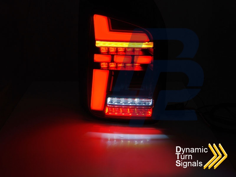 LED Bar Tail Lights Red/Clear Sequential for VW T6,T6.1 2015–2024 OEM LED - 7