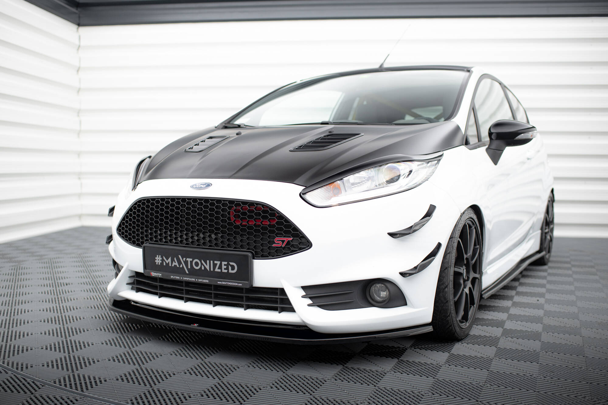 Front Splitter V.2 Fiesta Mk7 ST Facelift (2013-2017) - 2