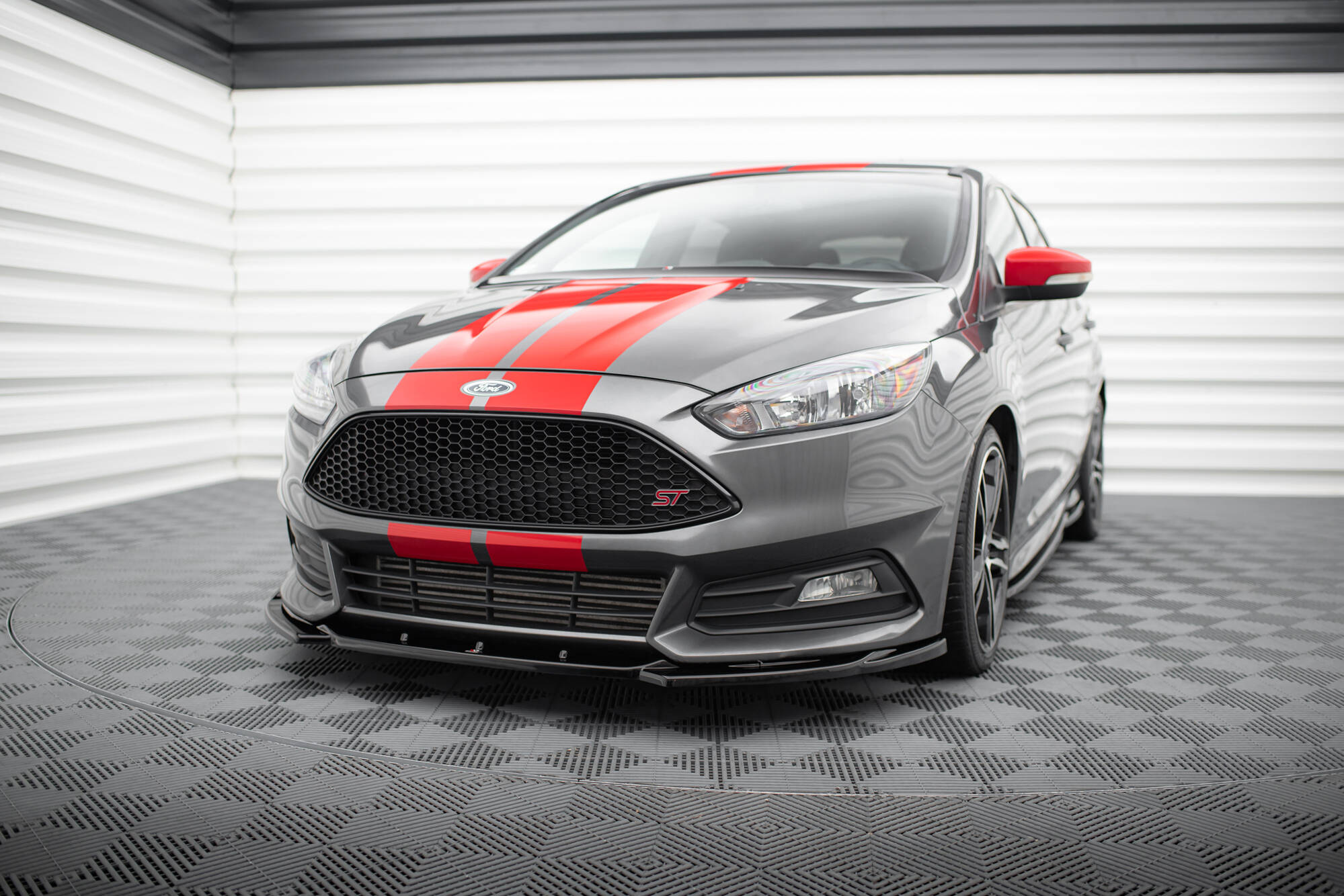 Front Splitter V.5 Ford Focus ST Mk3 Facelift - 3