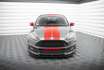 FRONT SPLITTER V.5 SUITABLE FOR FORD FOCUS ST MK3 FACELIFT – MAXTON DESIGN