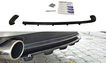 CENTRAL REAR SPLITTER ALFA ROMEO 159 (WITH VERTICAL BARS)