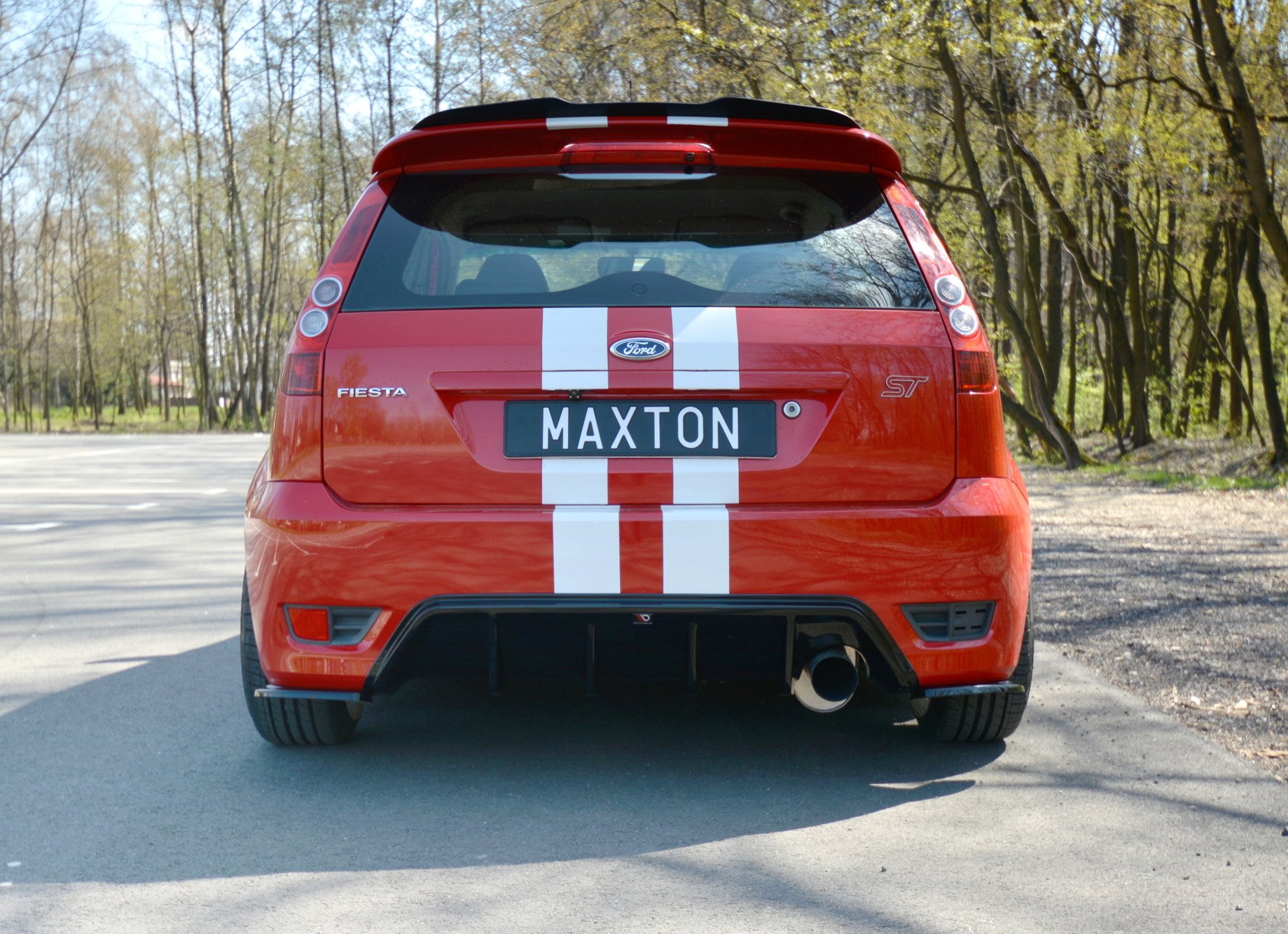 Rear Side Splitters Ford Fiesta Mk6 ST (2004-2007) - 2