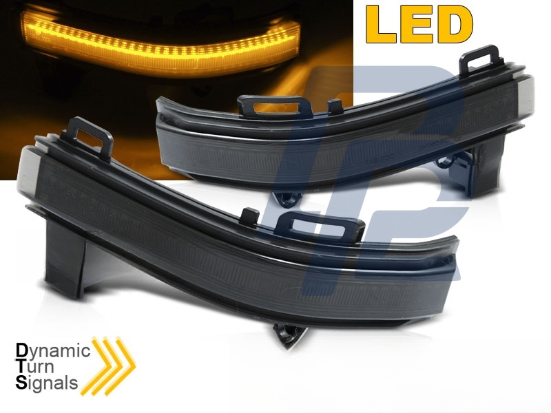 Mirror Indicators Smoked LED Sequential for VW Crafter 2017–