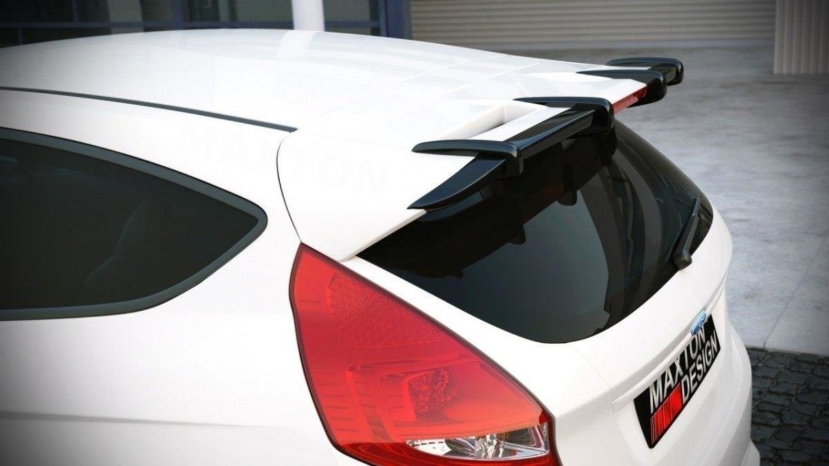 Roof Spoiler Extension Ford Fiesta MK7 ST / Zetec S Facelift Primer Painted