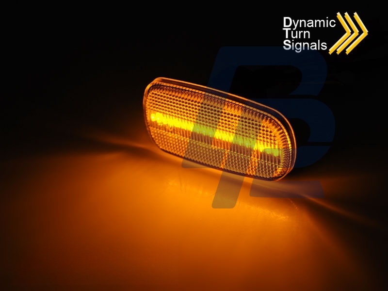 Side Indicators Smoked LED Sequential for Toyota Land Cruiser 120 2003–2009