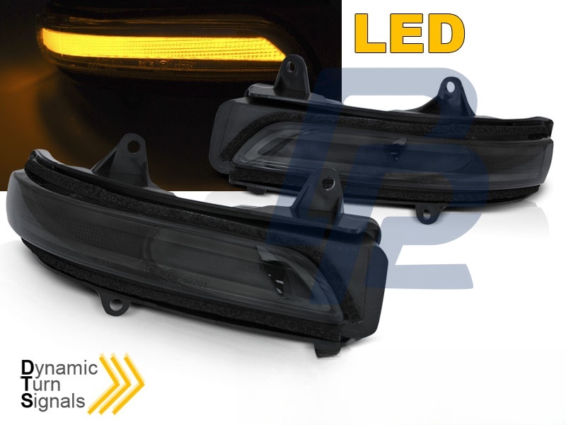 Mirror Indicators Smoked LED Sequential for Toyota Land Cruiser 150 2009–2023 - 3