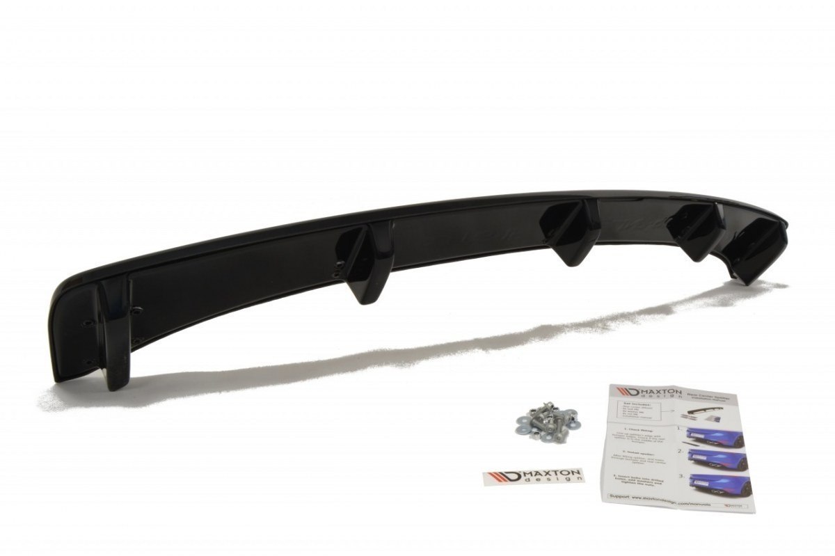 CENTRAL REAR SPLITTER AUDI A5 S-LINE FACELIFT (WITH A VERTICAL BAR)