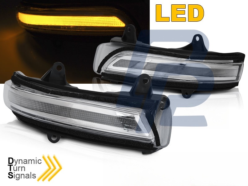 Mirror Indicators White LED Sequential for Toyota Land Cruiser 150 2009– - 3