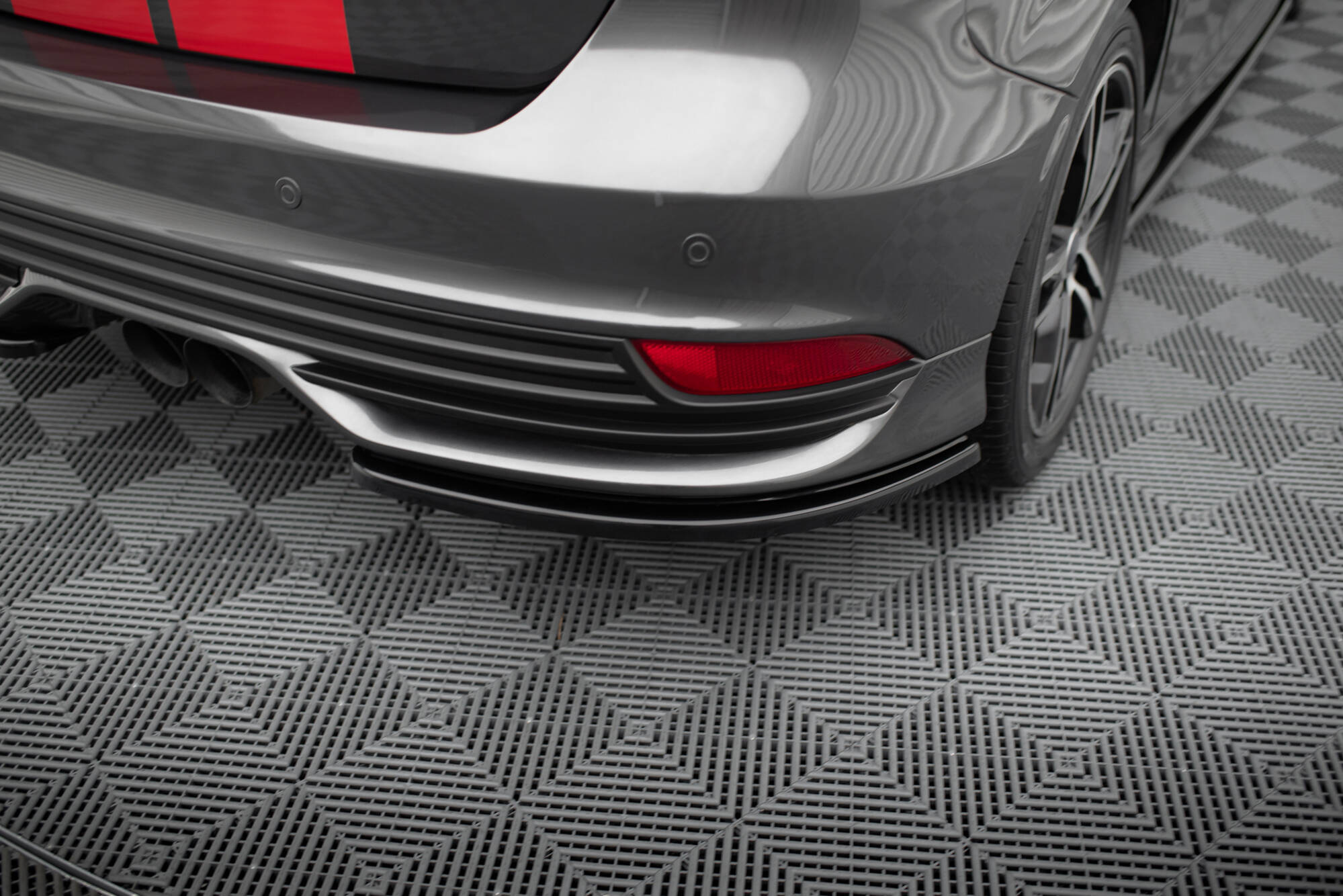 Rear Side Splitters V.1 Ford Focus ST Mk3 FL - 4