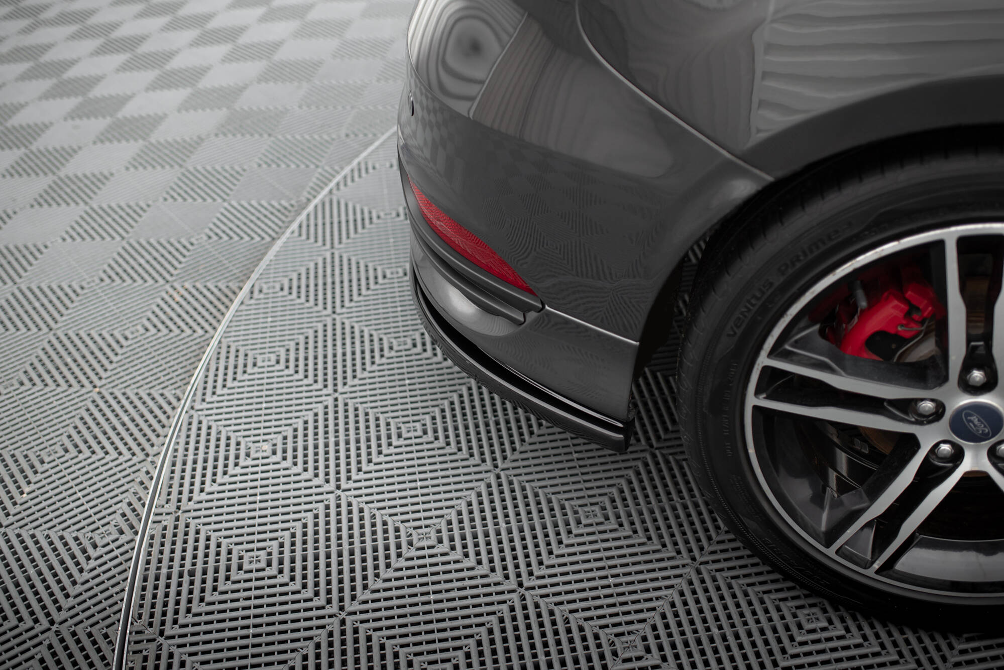 Rear Side Splitters V.1 Ford Focus ST Mk3 FL - 5