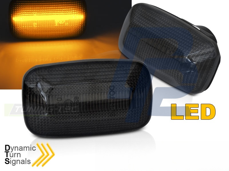 Side Indicators Smoked LED Sequential for Toyota Land Cruiser 70 80 90 100 - 3