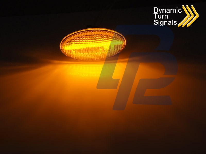 LED Side Indicators White Sequential for Peugeot 107 206 307 Citroen C1 C2 C3 C4 - 2