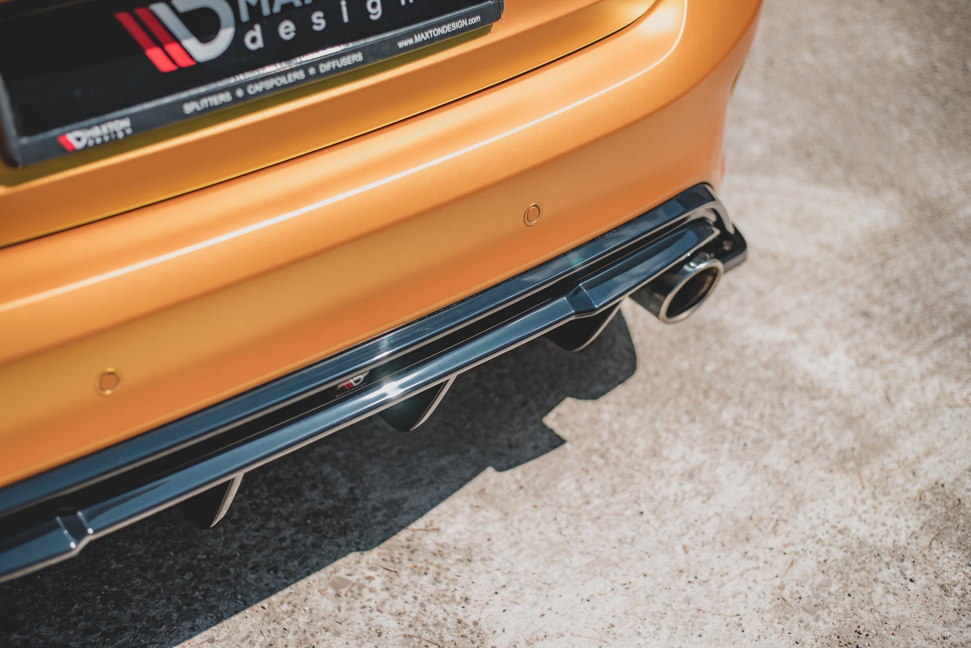 Rear Valance V Ford Focus St Mk Bluepower Se