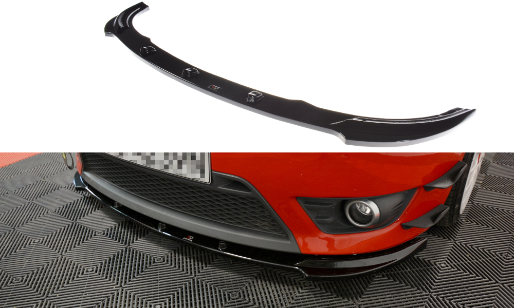 Front Splitter V.1 Ford Fiesta MK 6 St/zetec S (2004-2007)
