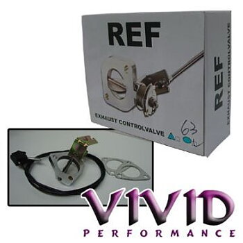 VIVID EXHAUST CONTROL VALVE 2.5 INCH (63MM) 3 BOLT HONDA