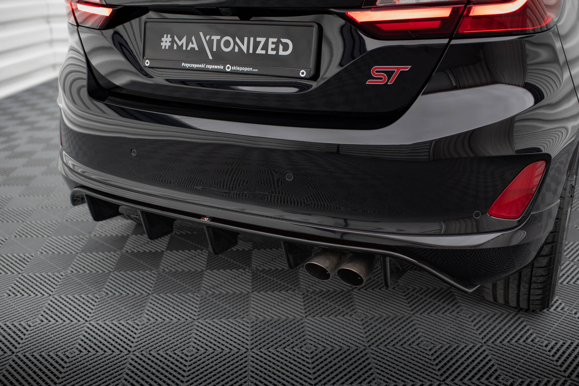 Rear Valance Ford Fiesta Mk8 ST - 2