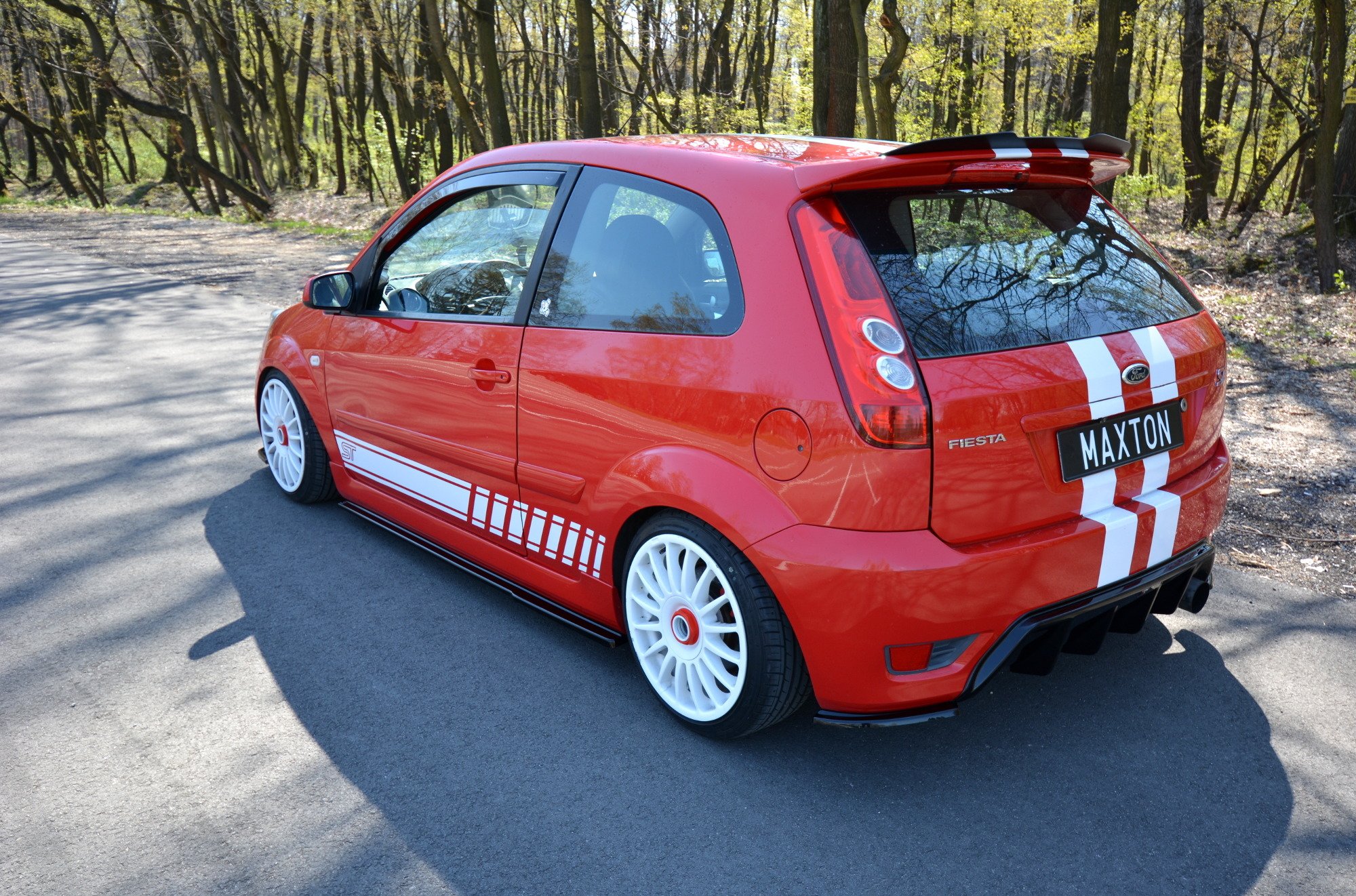 Side Skirts Diffusers Ford Fiesta MK6 ST (2004-2007) - 2