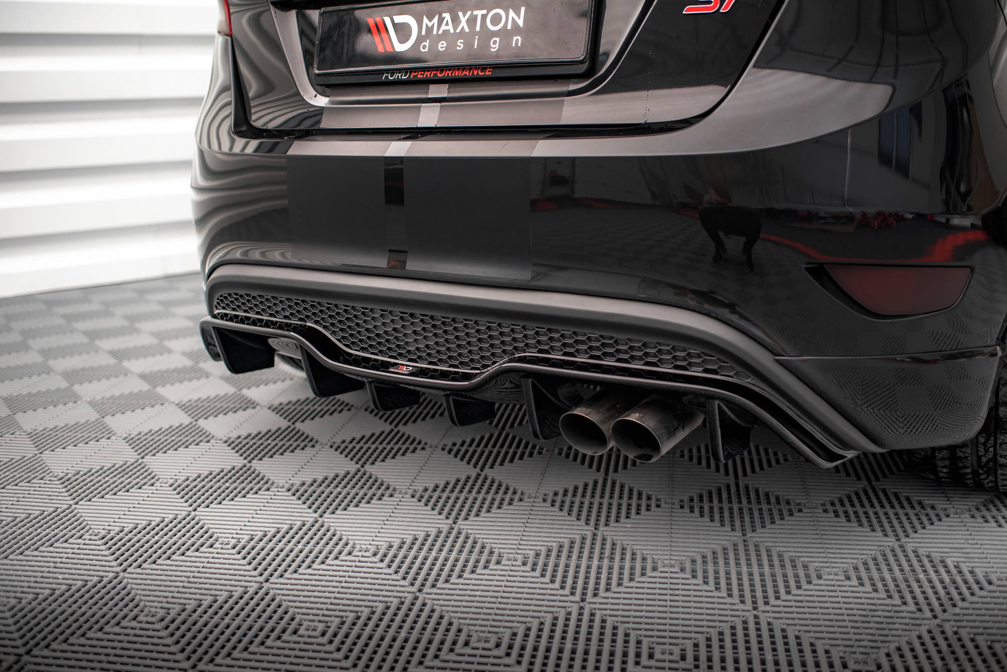 Rear Valance Ford Fiesta ST (5 Door Version) Mk7 Facelift - 4