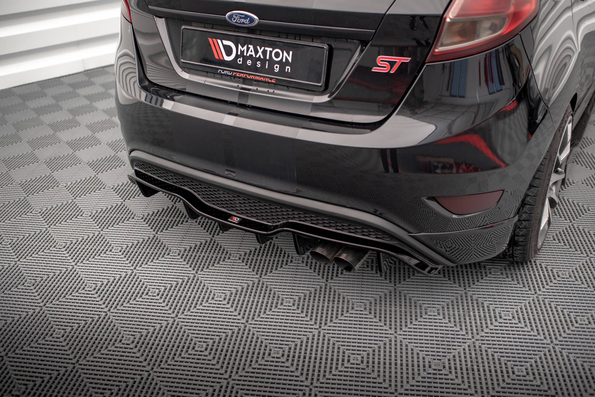 Rear Valance Ford Fiesta ST (5 Door Version) Mk7 Facelift - 3