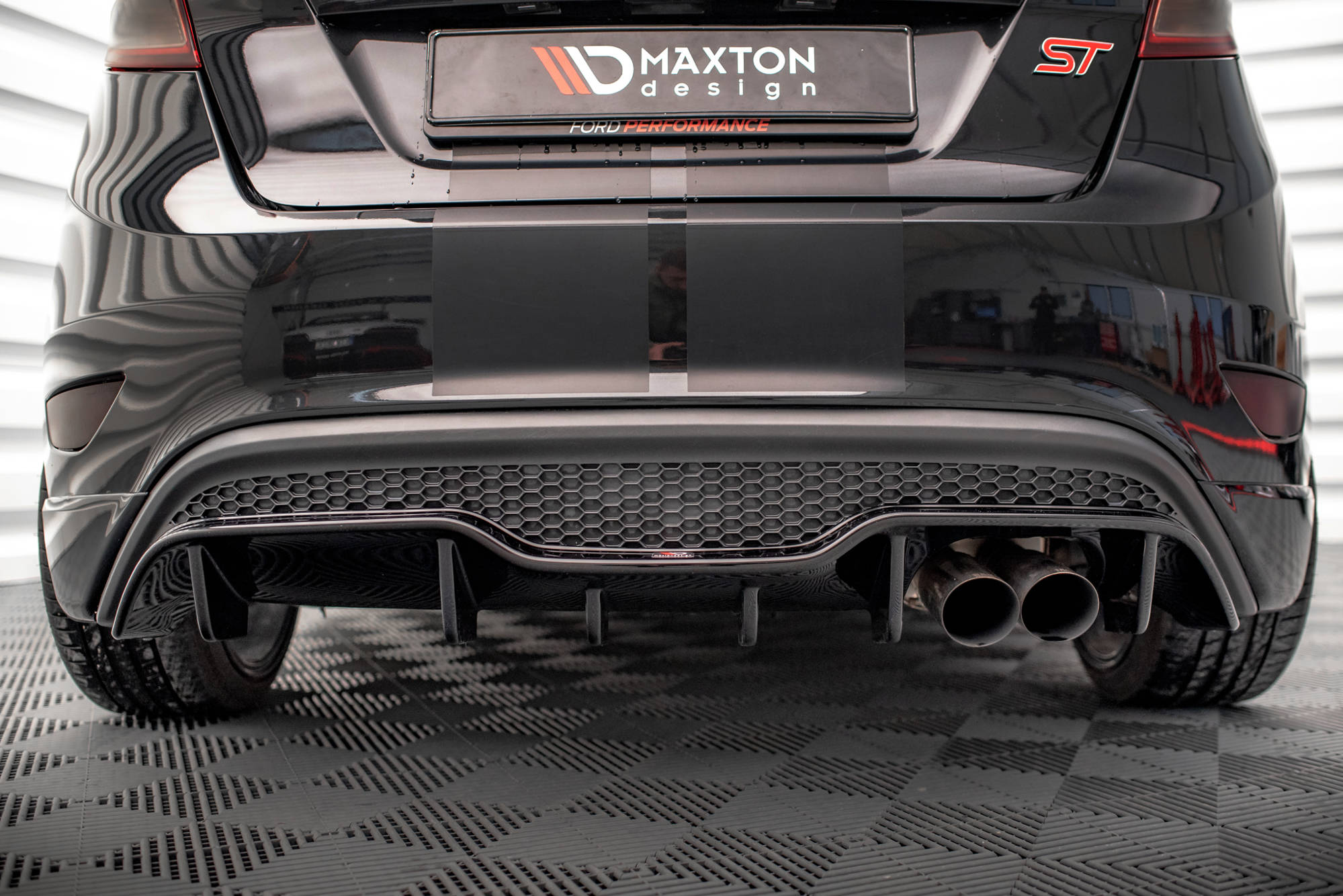 Rear Valance Ford Fiesta ST (5 Door Version) Mk7 Facelift - 5